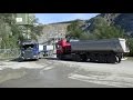 Scania trucks ride from quarry