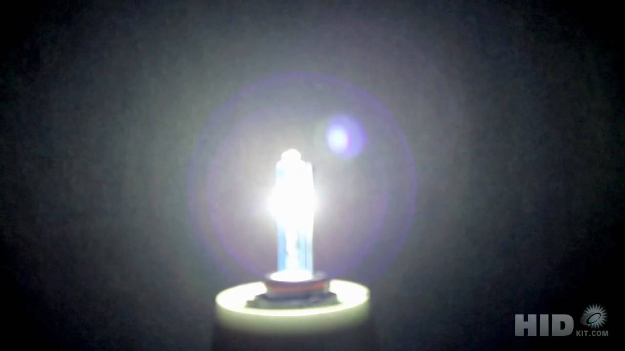 HID 5000K Brightest HID Light Bulb HD YouTube