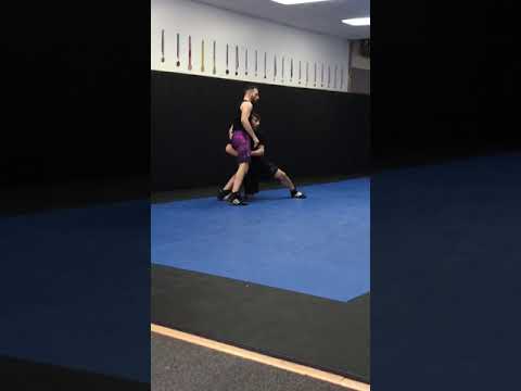 Head Inside Single, Knees Slide Across on Your Opponents Sprawl, Finish Double Leg Takedown