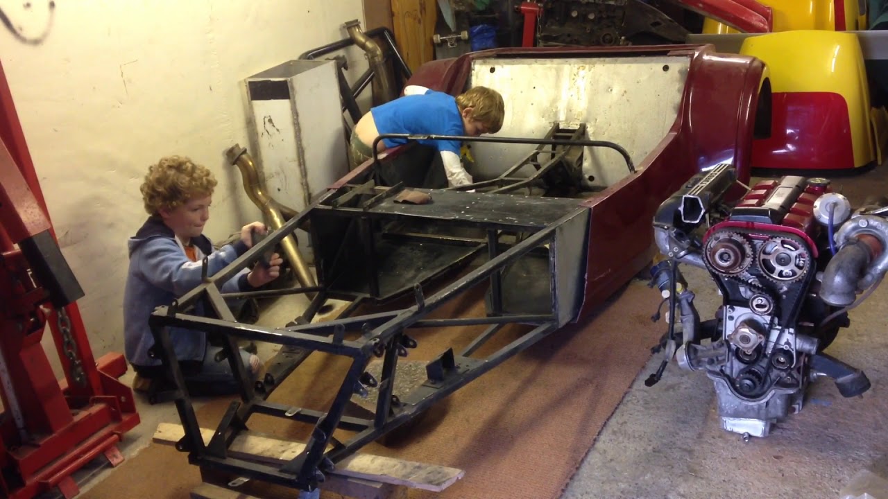kit car project build chassis preparation YouTube