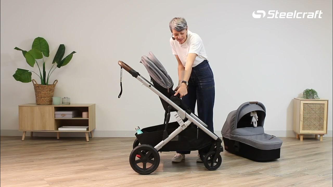 STEELCRAFT STRIDER SIGNATURE V5 HOW TO REMOVE / REVERSE SEAT YouTube