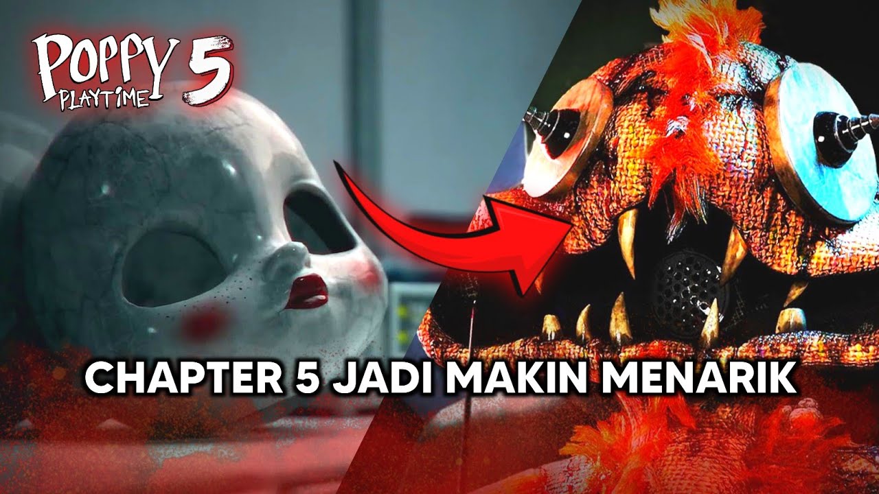 RAHASIA DI TRAILER BARU CHAPTER 5, WAJAH PROTOTYPE & GRABPACK BARU !!! Poppy Playtime Chapter 5