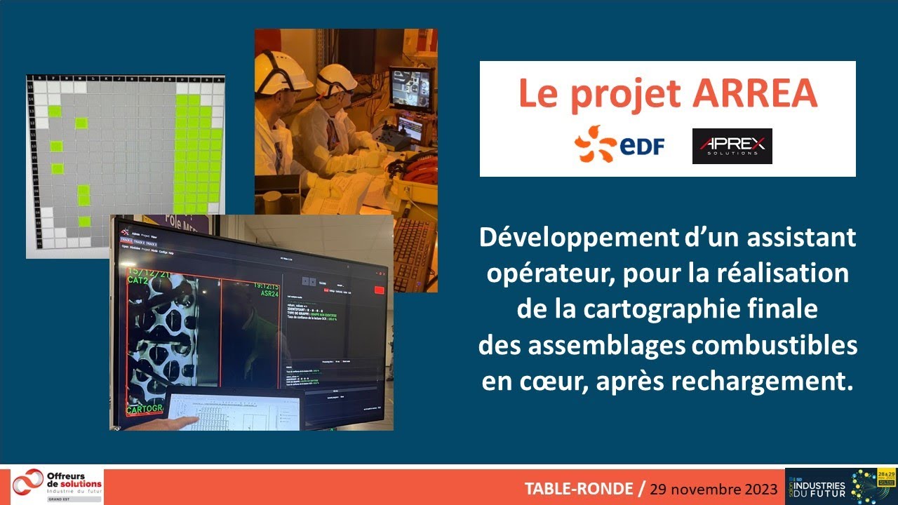 Collaboration APREX et EDF : Application de computer vision pour la maintenance nucléaire
