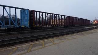 [HD] CN M385 - CN 2597 West at Brantford (March 26 2017)