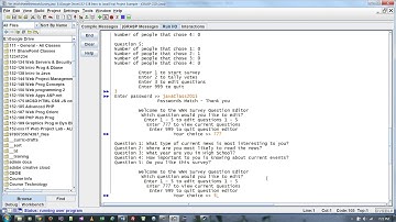 Java Programming - Final Project Demo - Your Vote Counts
