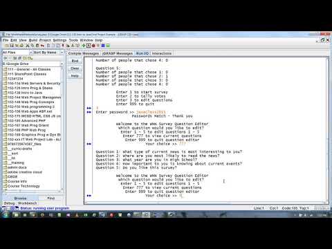 Java Programming - Final Project Demo - Your Vote Counts