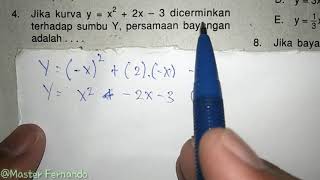 Cara Mudah Mencari Persamaan Bayangan Melalui Refleksi Terhadap Sumbu Y screenshot 4