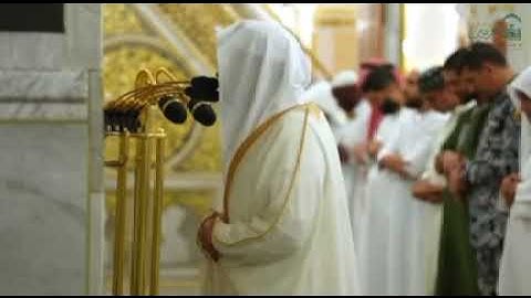 ‏تلاوة فضيلة الشيخ د. ⁧‫#عبدالله_القرافي من صلاة الفجر الجمعة ١٣ شوال ١٤٤٦ هـ‏⁧‫#المسجد_النبوي‬
