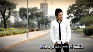 Ngỡ - Quang Hà - DVD Tình (karaoke)