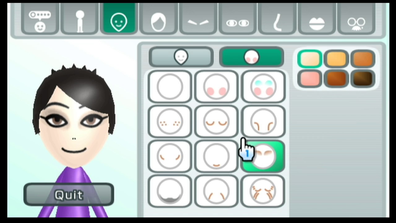 Mii Maker How to make Sheena Fujibayashi Tales of Symphonia
