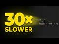 7 Python Mistakes Making Your Code 30× Slower (Fix Them Now)