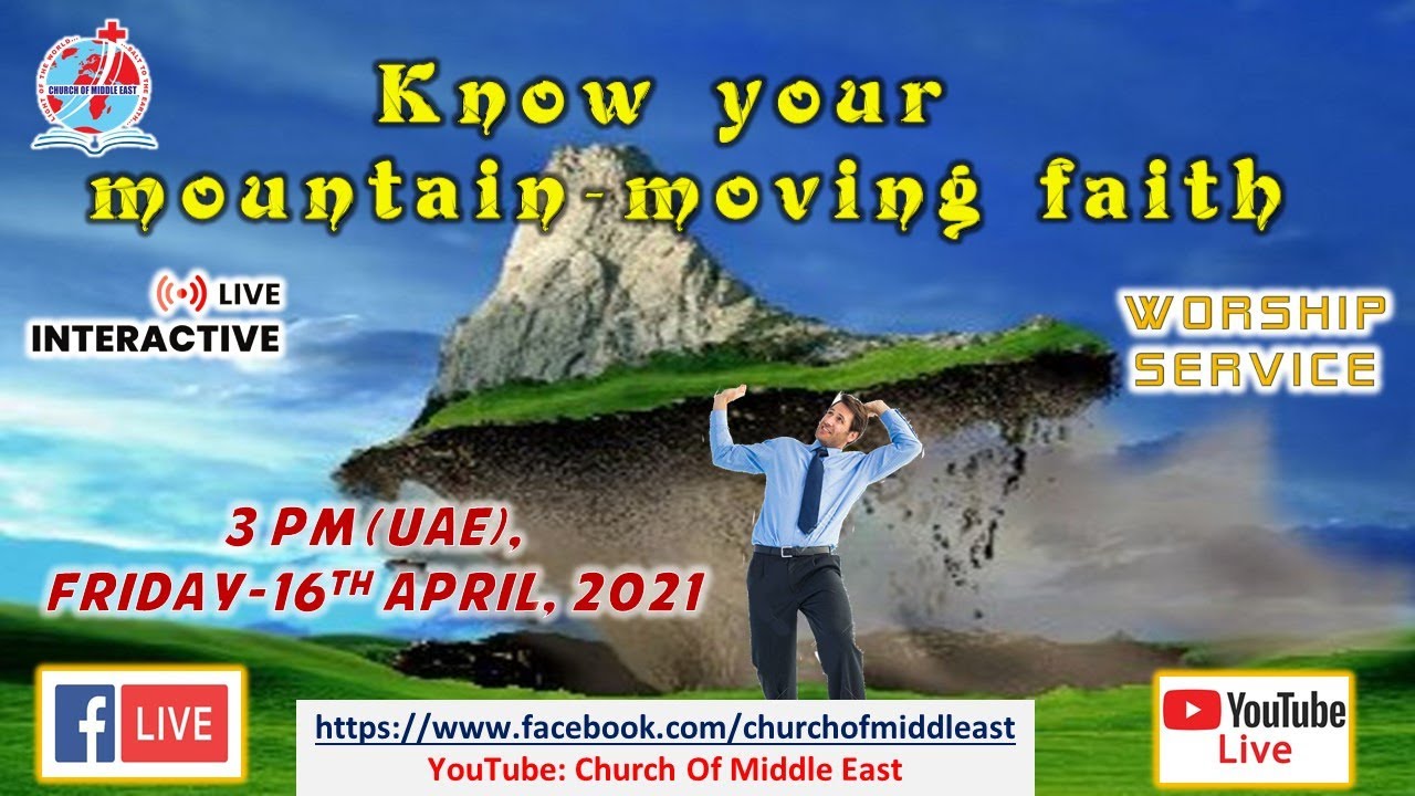 🗻 "KNOW YOUR MOUNTAINMOVING FAITH" 🗻 Friday LIVE Interactive Worship