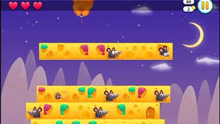 Cheese Building Fun with Bubbu - Your Virtual Pet Cat Adventure! screenshot 3