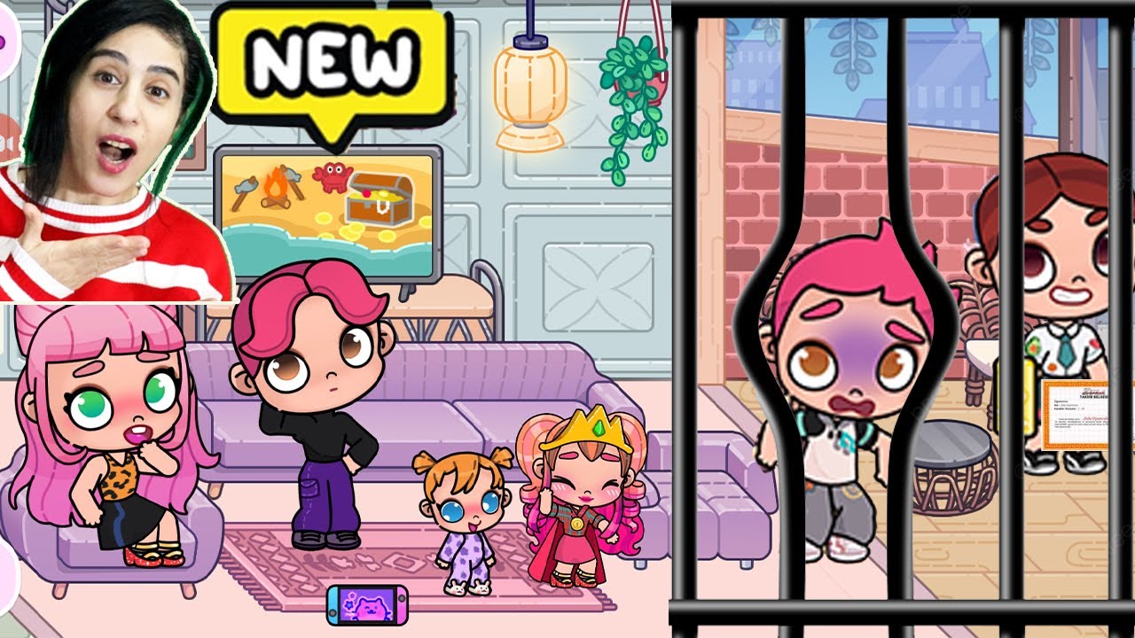 Avatar World Pınar ve Aliş Yeni Villaya Taşındı Karne Günü Kim Ceza Aldı Avatar World Esra Games