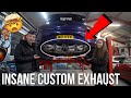 Installing the craziest exhaust ever to my scirocco 