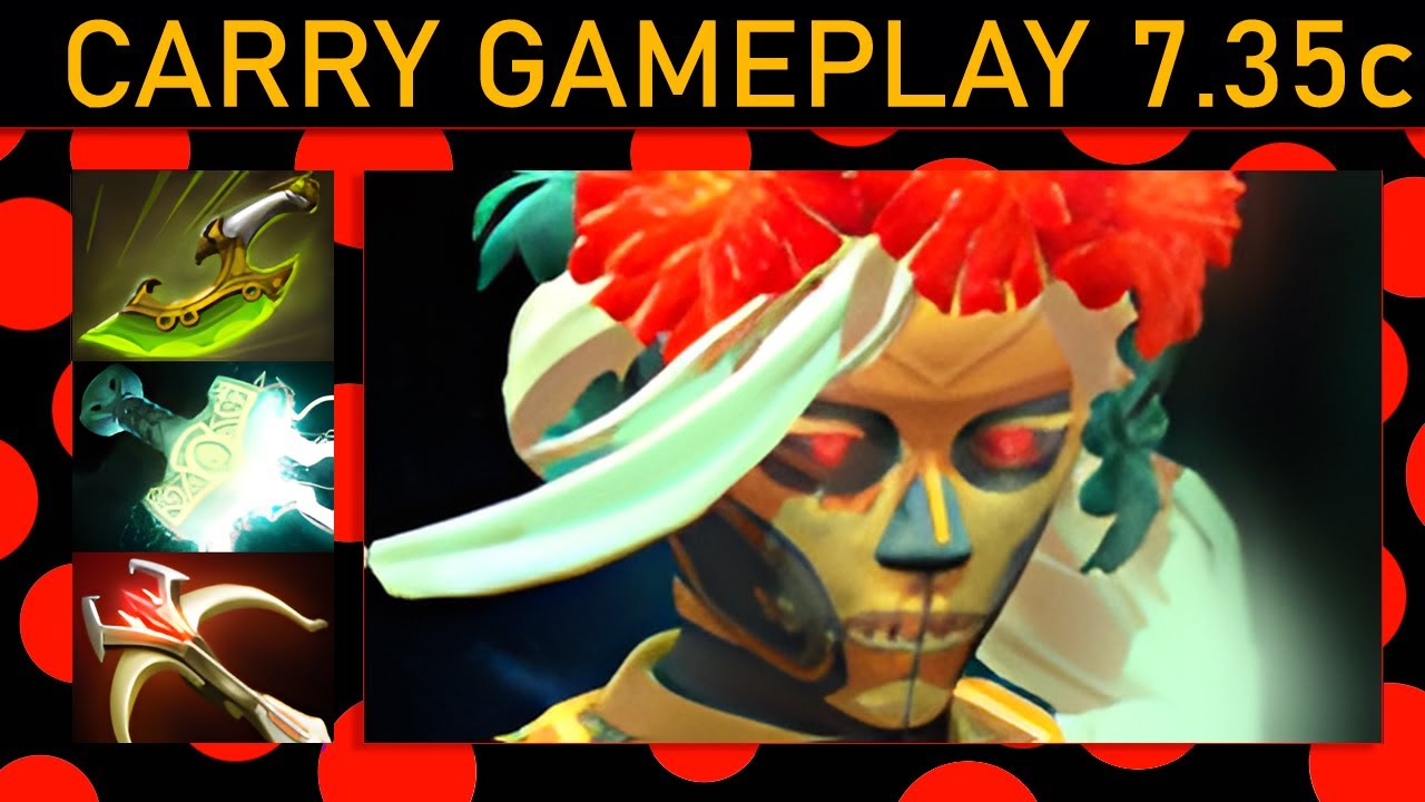 ⭐ New Patch 7.35c Muerta 20+ Kills! Carry Gameplay - Dota 2 Top MMR ...
