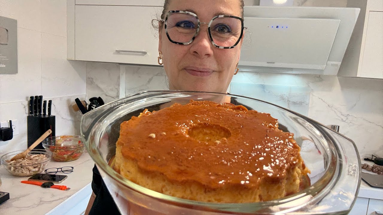 FLAN 🍮 DE HUEVO 🥚 CASERO CON THERMOMIX 7!!