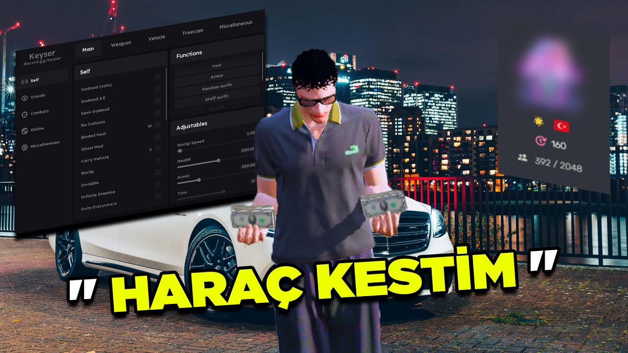 HİLE İLE 13 YAŞINDAKİ AİLE BOSS'U ÇOCUKTAN HARAÇ KESTİM (Fivem Hile Troll)