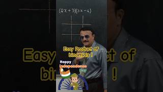 "🔥THIS TRICK Makes \((2x+3)(3x-4)\) EASY! 🤯 (Algebra HACK)"