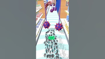 HELP THEM COLLECT BLOOD! MOSQUITO AVENGERS RUNNER 3D! 🦟🤯 #gaming​ #shorts​ #shortfeed​ #viralshorts