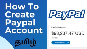 How To Create Paypal Account in 5 Minutes | Tamil | Raam4U | Make Money Online