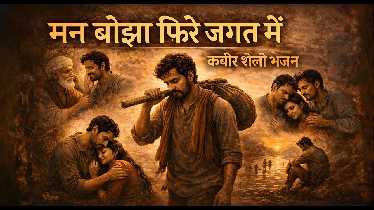 मन बोझा फिरे जगत में | Kabir Das Ji Bhajan | रिश्तों का सच और जीवन का भार | Nirgun Bhajan