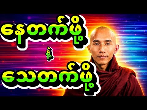 နေတက်ဖို့နဲ့သေတက်ဖို့တရားတော်#သစ္စာရွေစည်ဆရာတော်2024 #တရားတော်များ #တရားတော် 