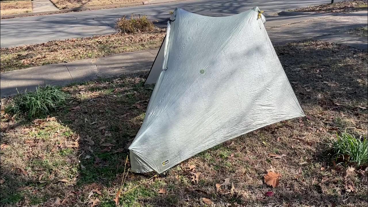 Tarptent Notch Li “Dyneema” 1P long/wide pad fits YouTube