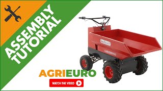 GeotechPro Mini Dumper Car E500 H-Li Battery-Powered Wheelbarrow - Dumper 500 Kg - Assembly tutorial
