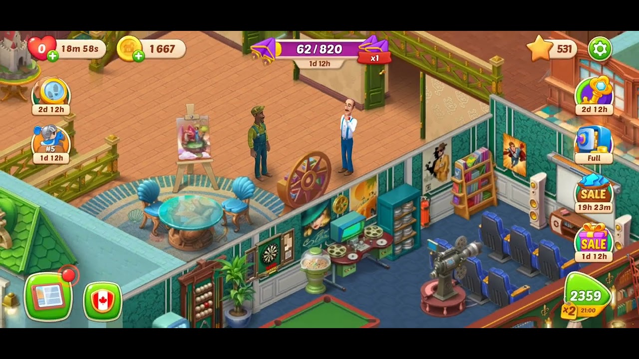 Homescapes tips building boat 