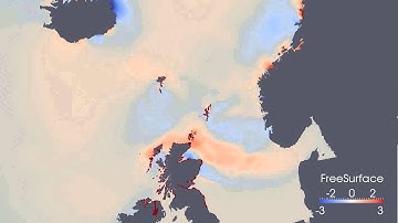 Fluidity - TELEMAC comparison video