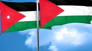 القدس لنا #اردنية_وافتخر                                     لحظة دخول الأردنين قبل سنة لفلسطين...️