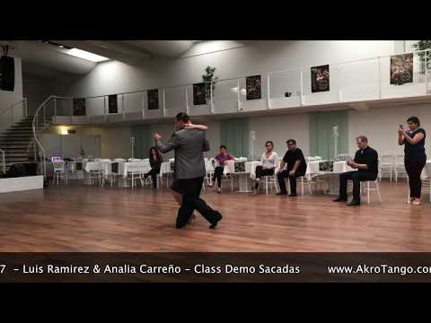 2017 NTF Tango Argentino: Masterclass - Sakadas - Luis Ramirez & Analia Carreño