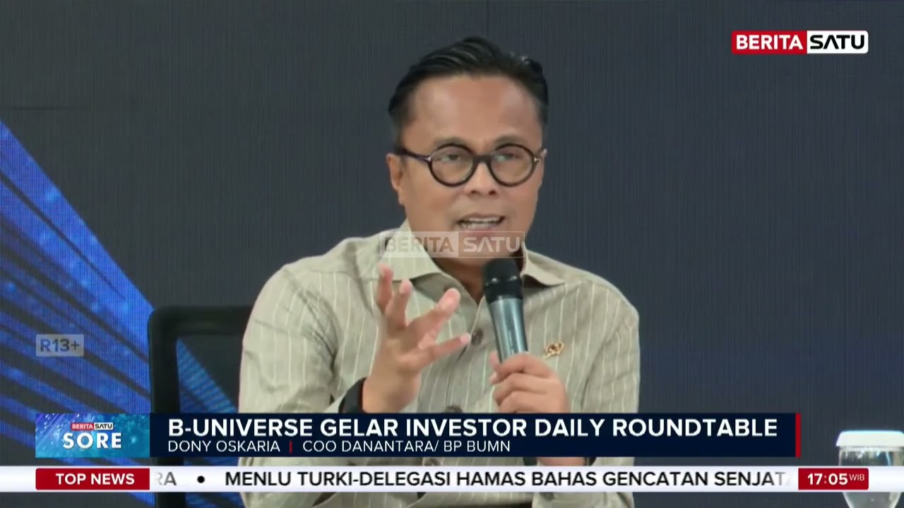 Investor Daily Round Table: Danantara Sebagai Motor Penggerak Ekonomi RI 