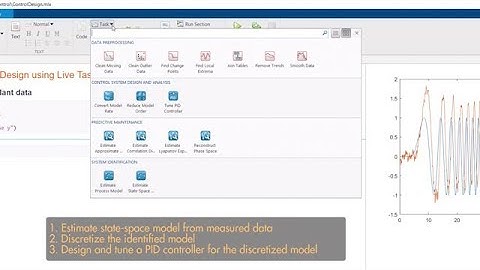 Interactive Control Design Using Live Editor Tasks