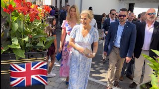 The Prince & Princess Edward Earl & Countess of Wessex visit Gibraltar , 4K  🇬🇮   جبل طارق