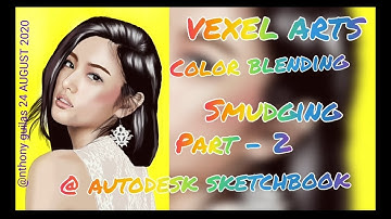 VEXEL ARTS/TIME-LAPSE PART-2 @ AUTODESK SKETCHBOOK