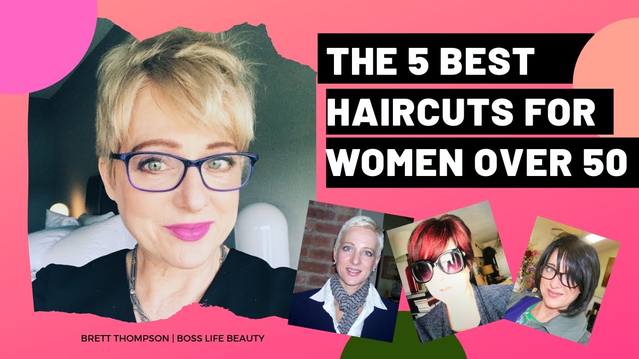 5 Best Short Hair Cuts For Women Over 50, 5 Haircuts that flatter women  over 50