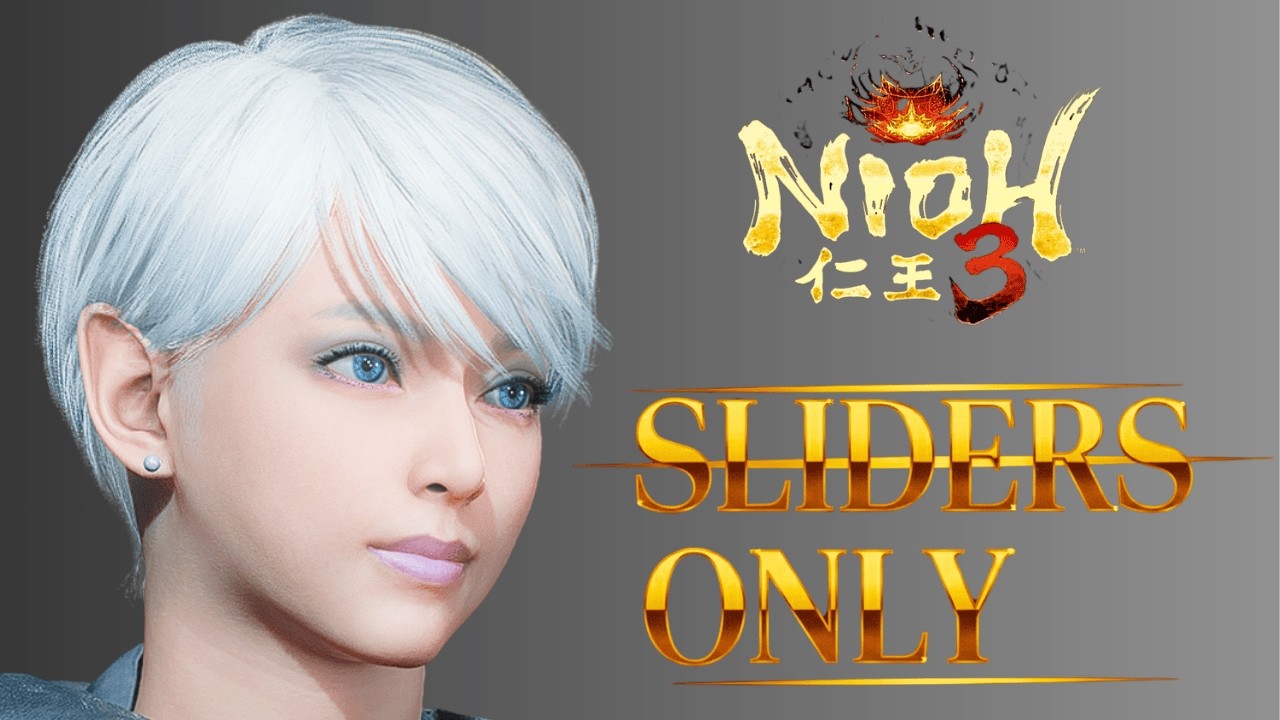 NIOH 3 | Female Character Creation - Sliders / 仁王３ キャラレシピ