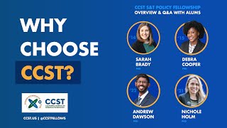Why Choose the CCST S&T Policy Fellowship