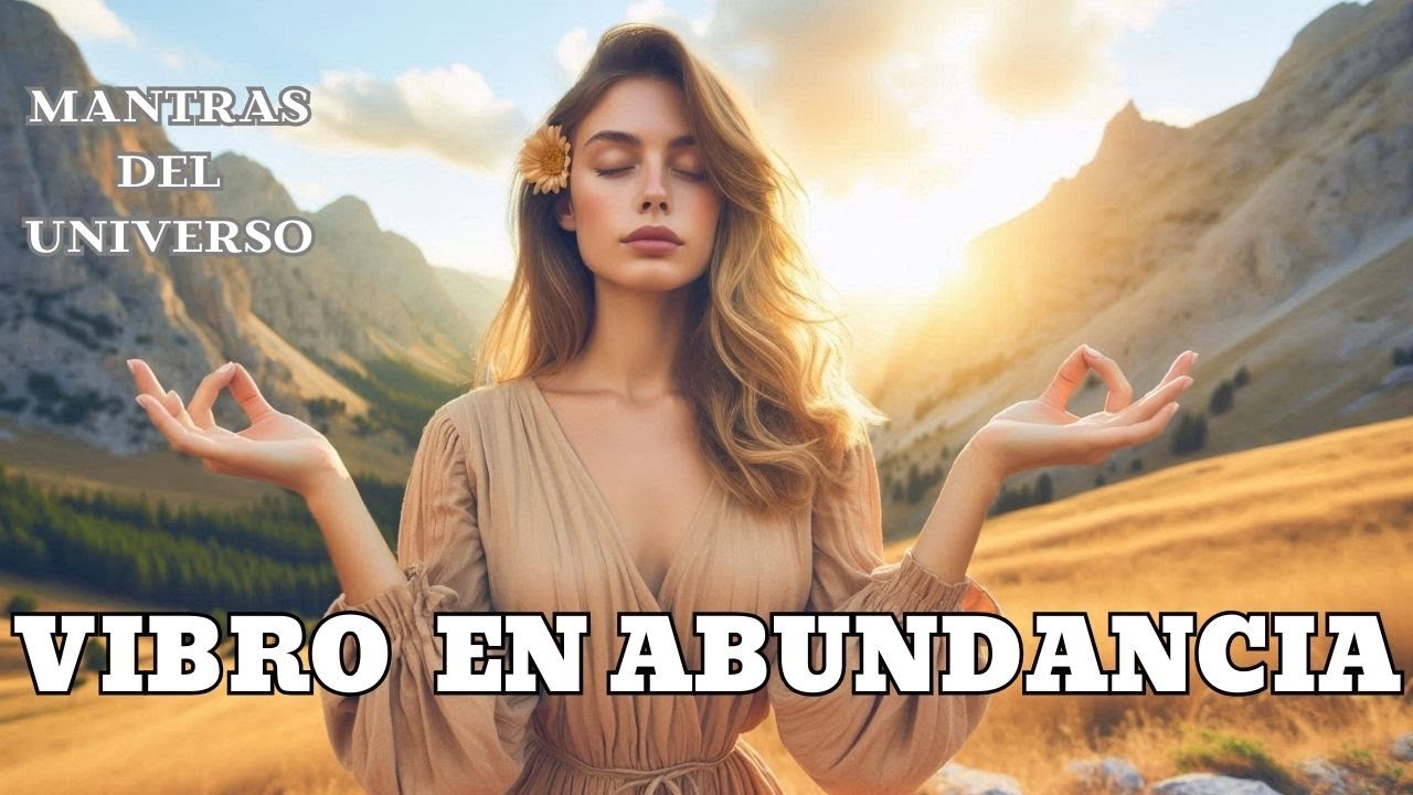 💛 VIBRO EN ABUNDANCIA 🙏 Mantra Diario para Activar tu Abundancia y ...
