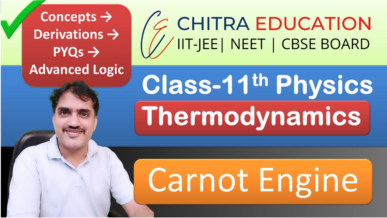L-14 Carnot Engine & Second Law of Thermodynamics | Class 11 Physics | JEE Advanced & NEET