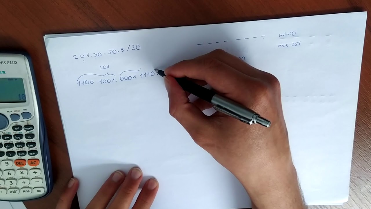 02 Ip-címből hálózat és broadcast cím meghatározása