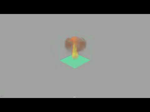 Autodesk maya 2020-Fluid to fire animation(FX)