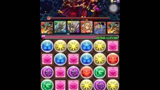 パズドラ 仮面の間上級初心者向けエキドナありpt攻略 Gorikon03