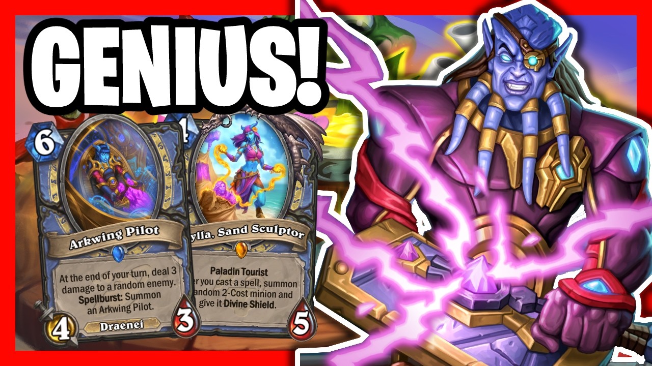 Arkwing Mage FINALLY PLAYABLE?!? Echoes of the Infinite Hearthstone Mage Deck