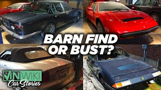 I found 20 rare Italian cars rotting in a barn