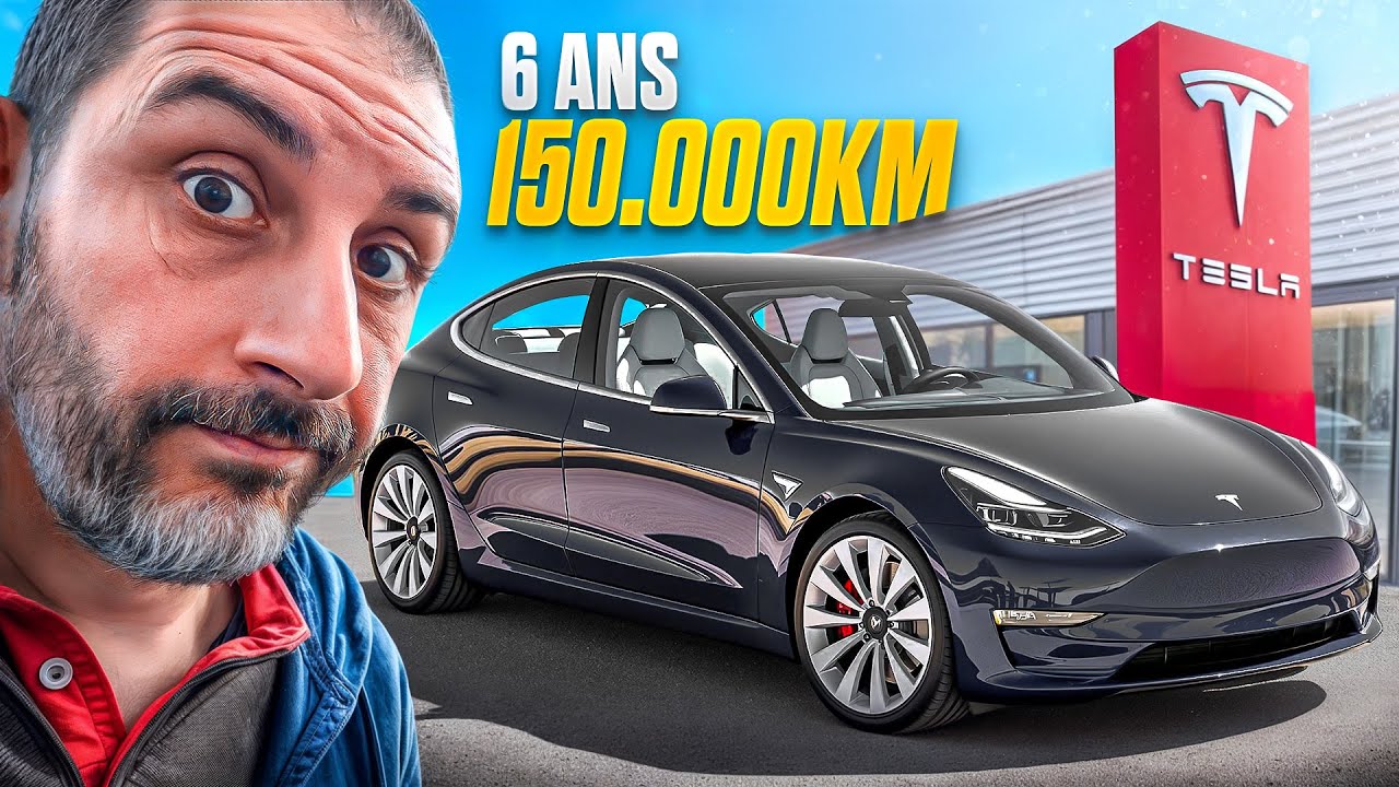 LA RÉALITÉ: Tesla Model 3 🔋🪫 6 ans 150000km