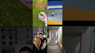 4 homemade paper toys that you must try, viral paper helicopter #shorts