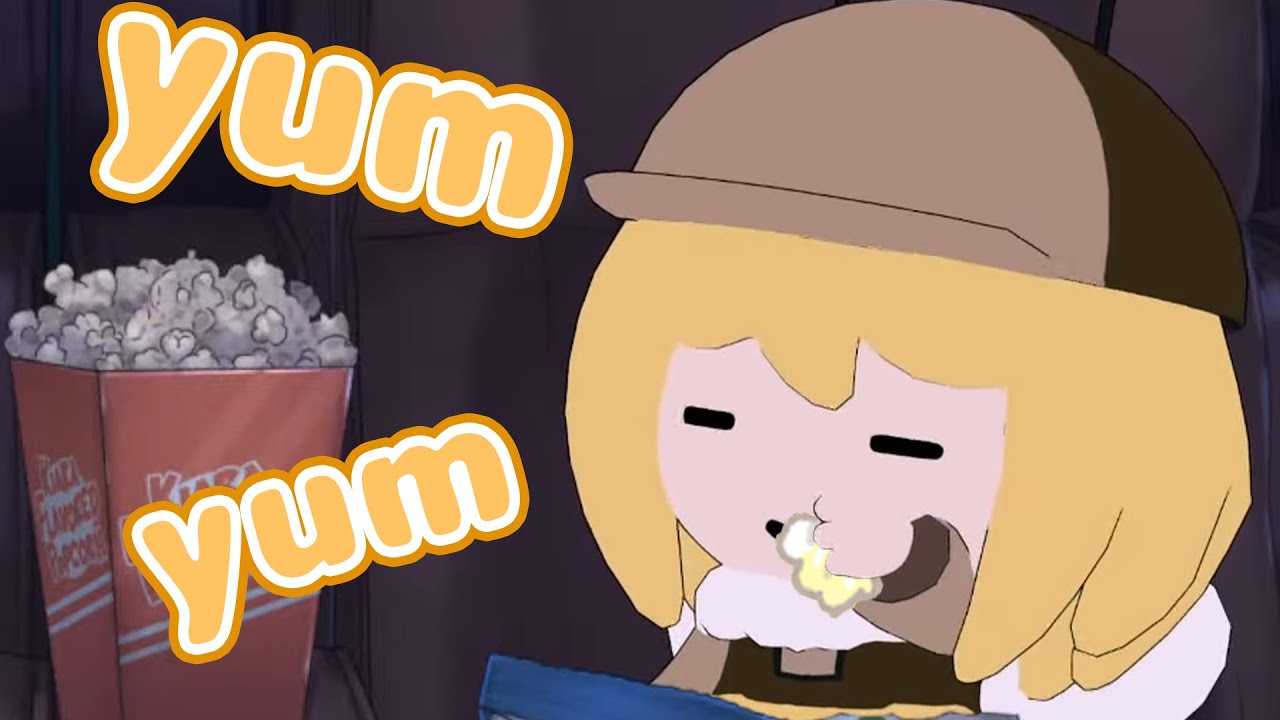 Eating Popcorn YouTube